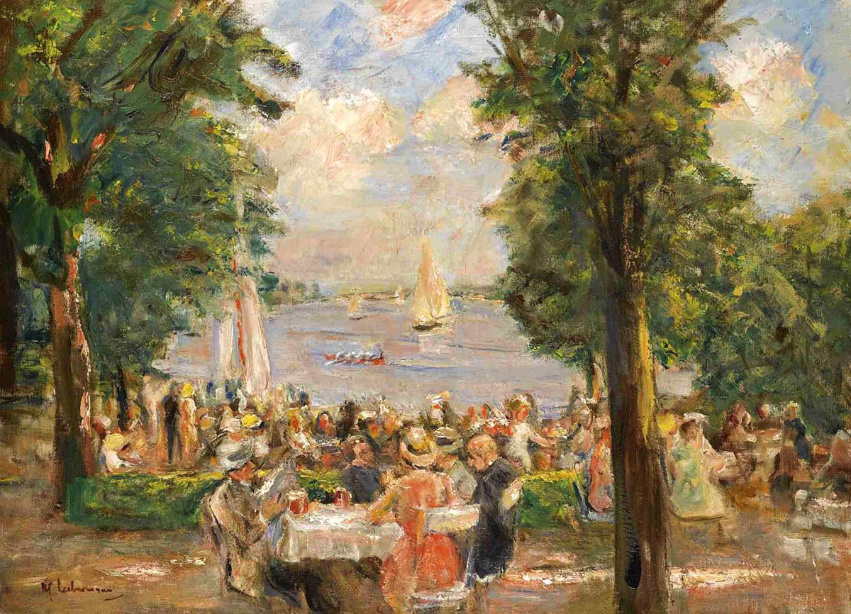 beergarden near the wannsee